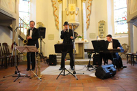 Sinatra-Show, Torsten Walther, Tonelli, Torsten Kahle, v.l.n.r.
